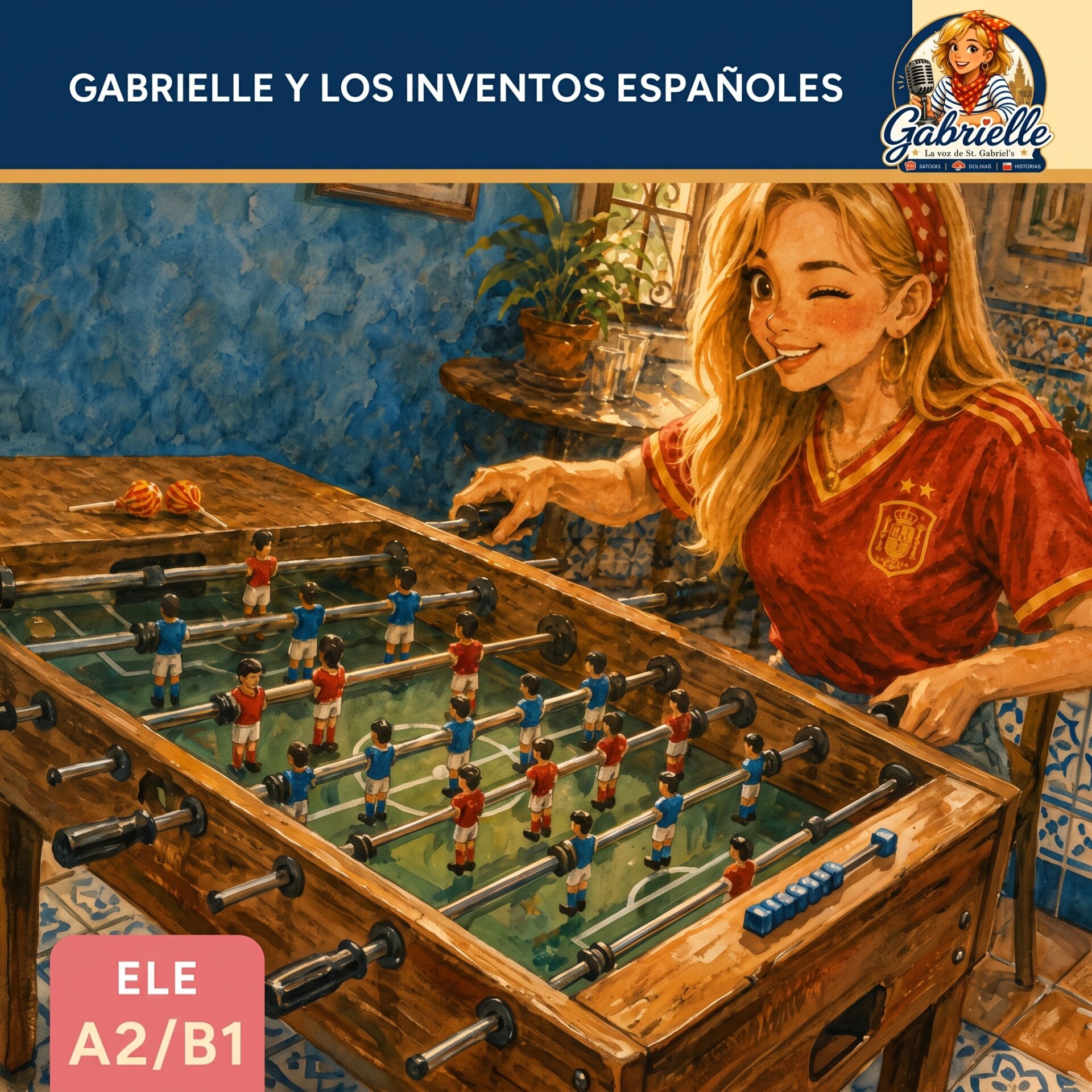 Portada de Podcast ELE - El rincón de Gabrielle: la voz de St. Gabriel's