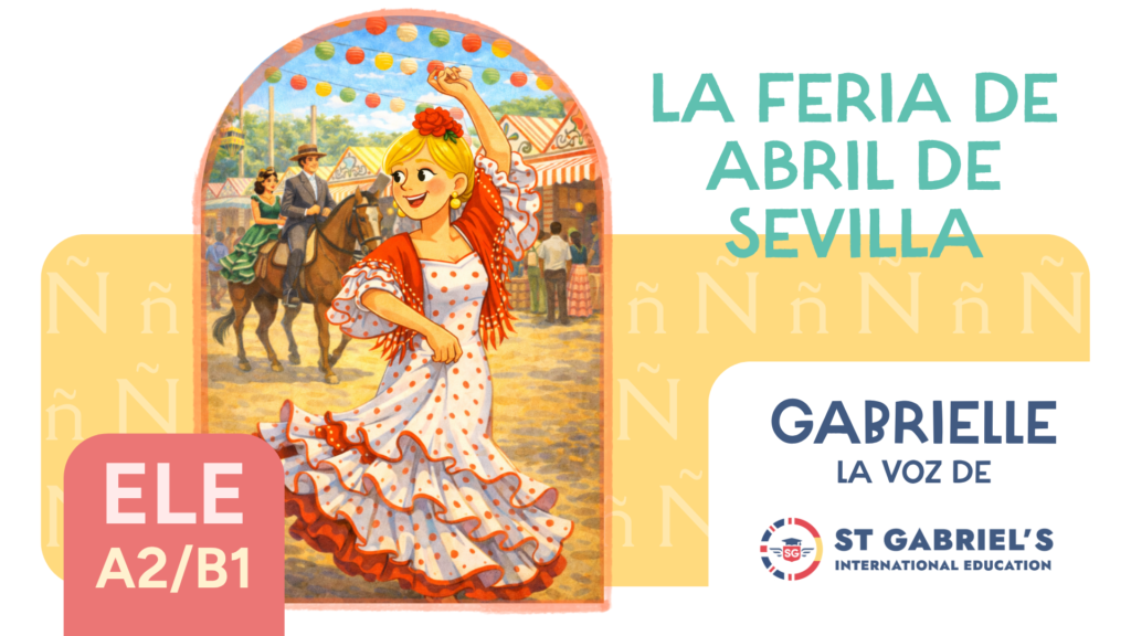 Mujer vestida de flamenca en el Real de la Feria de Sevilla